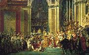 Jacques-Louis David The Coronation of Napoleon France oil painting artist